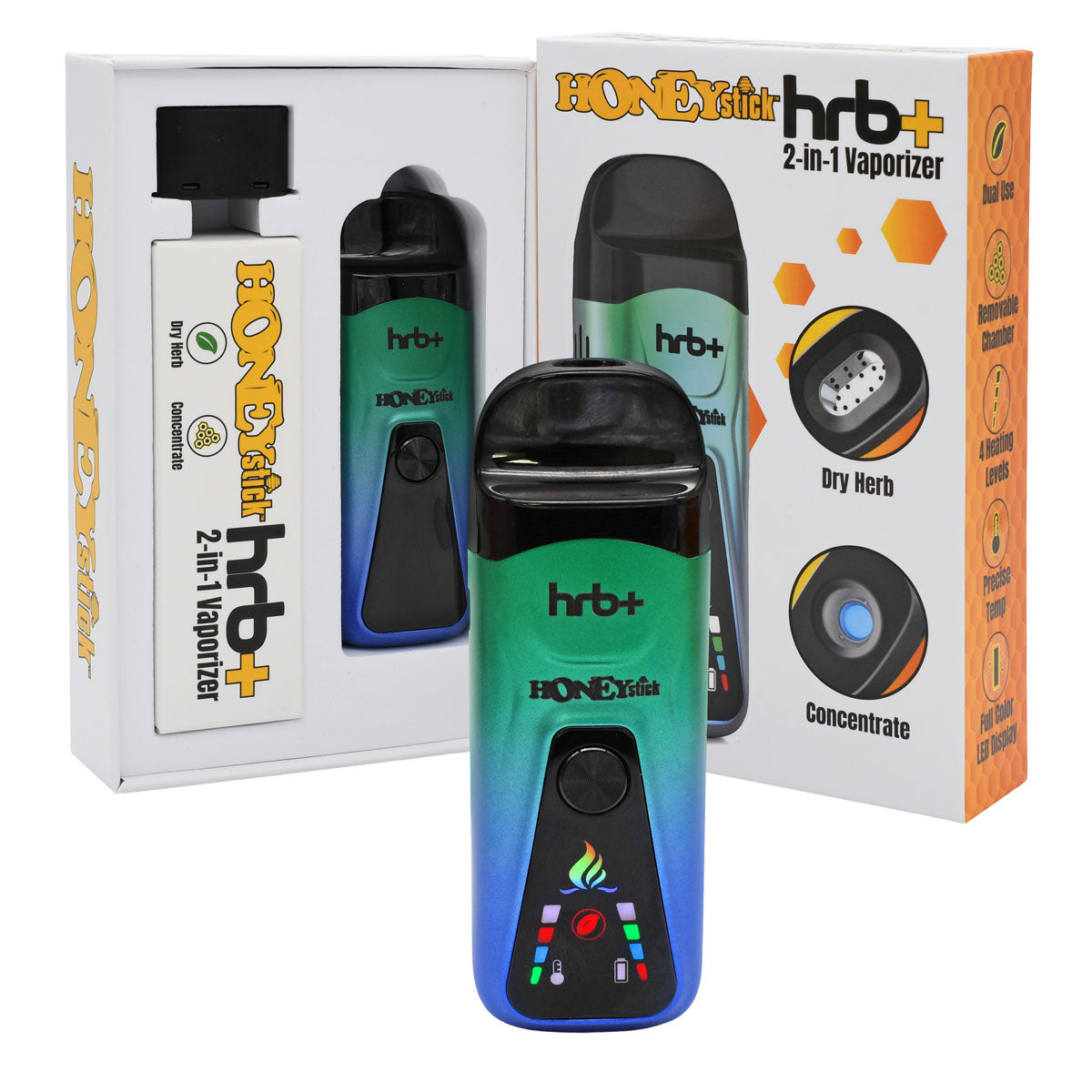 HoneyStick HRB+ 2-in-1 Herb & Dab Vape Pen