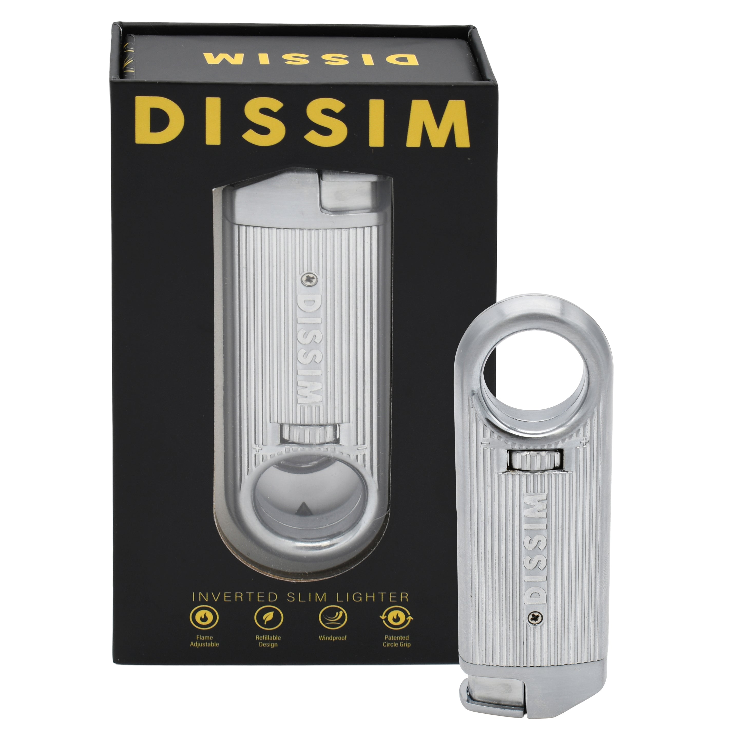 Dissim Metal Slim Torch Lighters