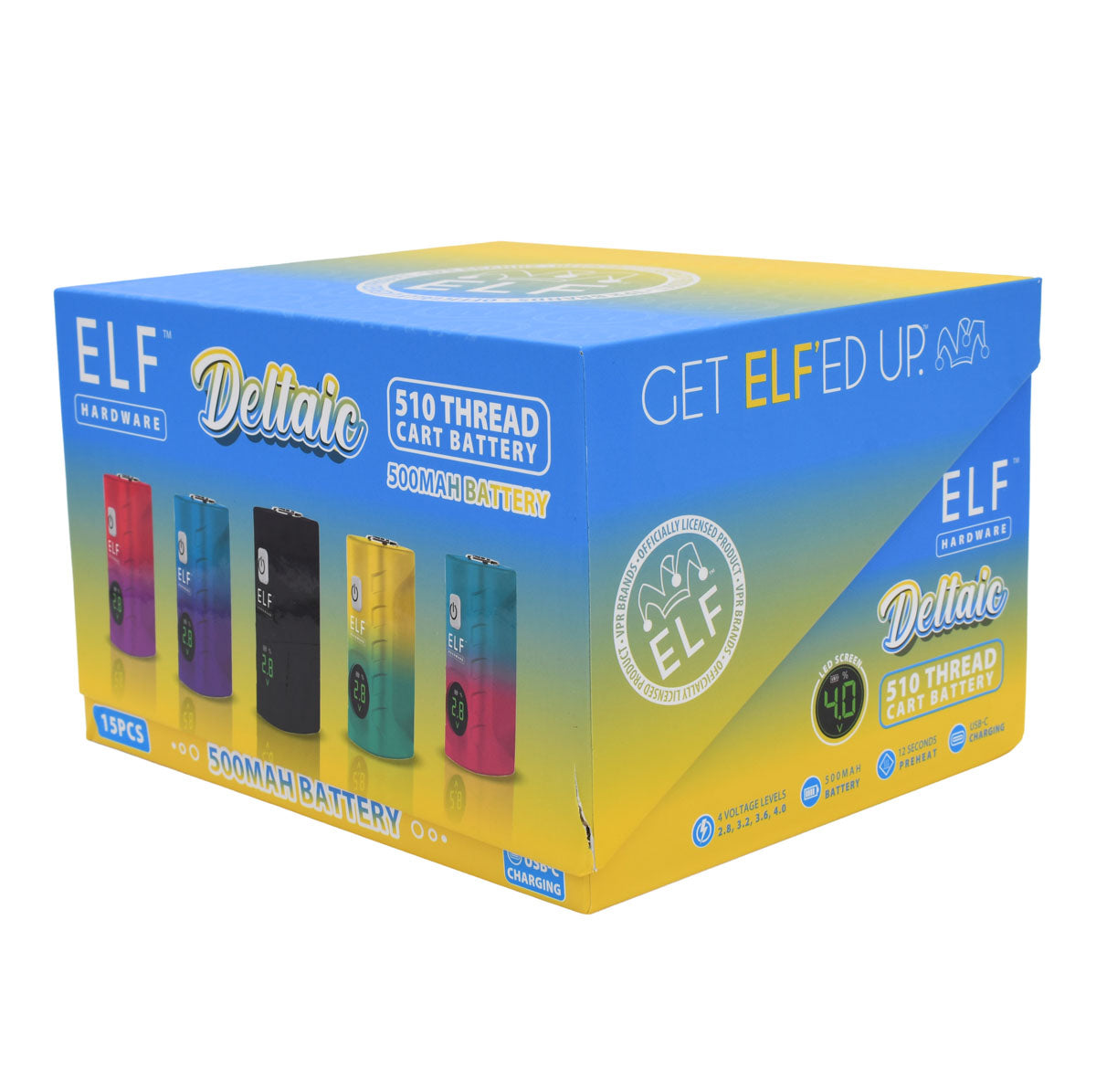 Elf Hardware Deltaic 510 Thread Cart Battery