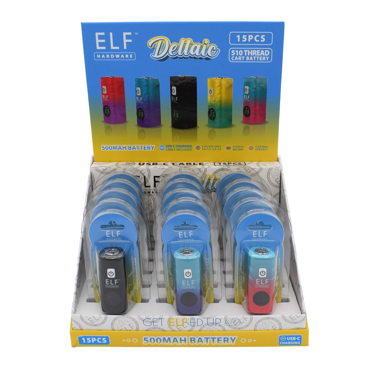 Elf Hardware Deltaic 510 Thread Cart Battery