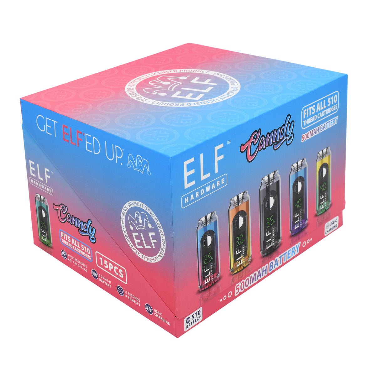 Elf Hardware Canndy Mini 510 Battery for Carts