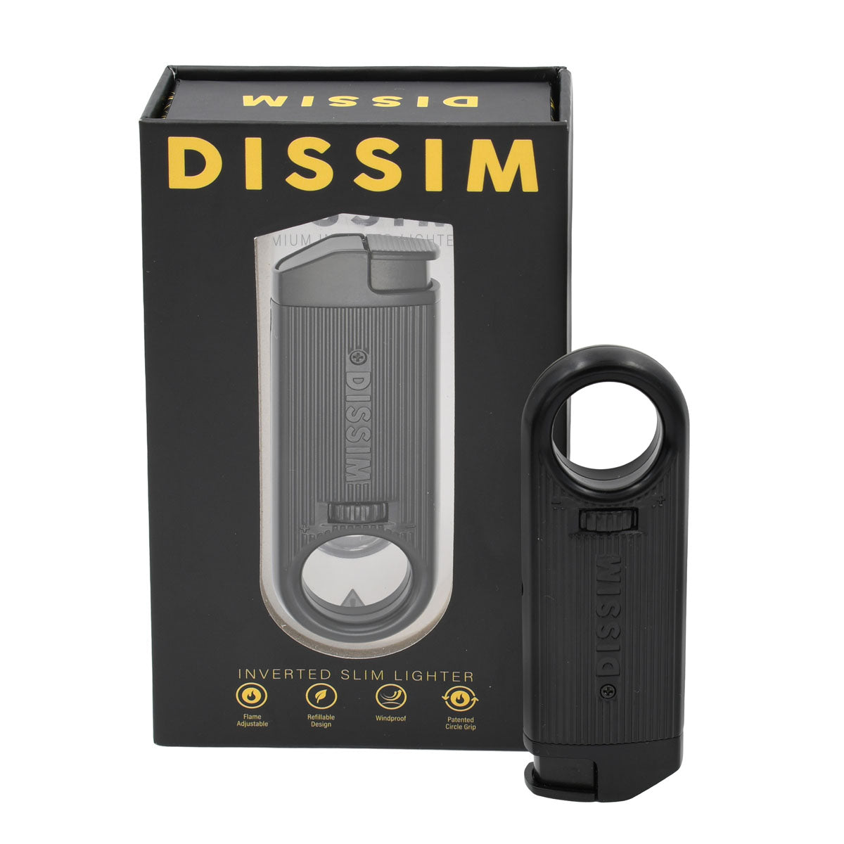 Dissim Metal Slim Torch Lighters