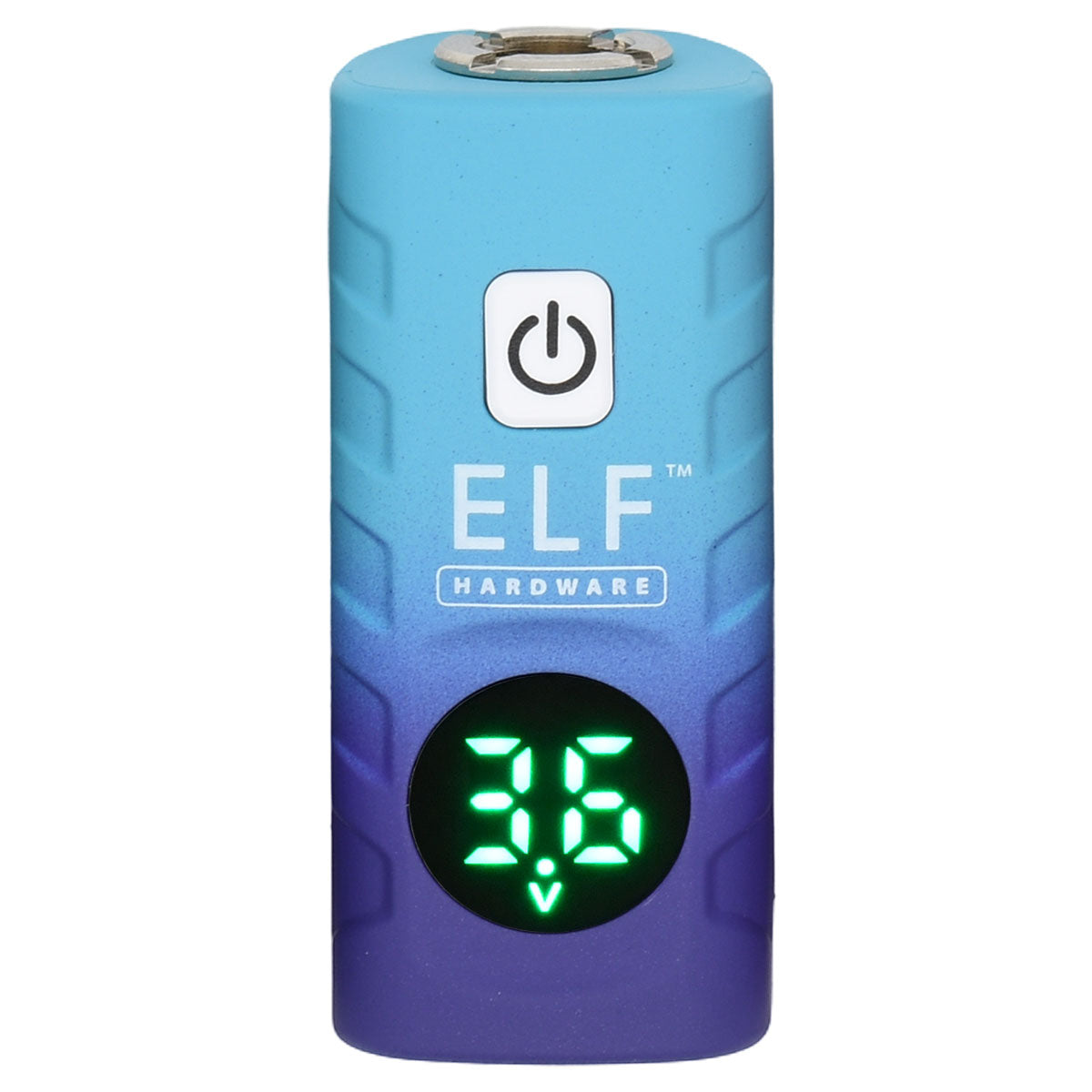 Blue and Purple design, Elf Deltaic 510 Battery with digital screen