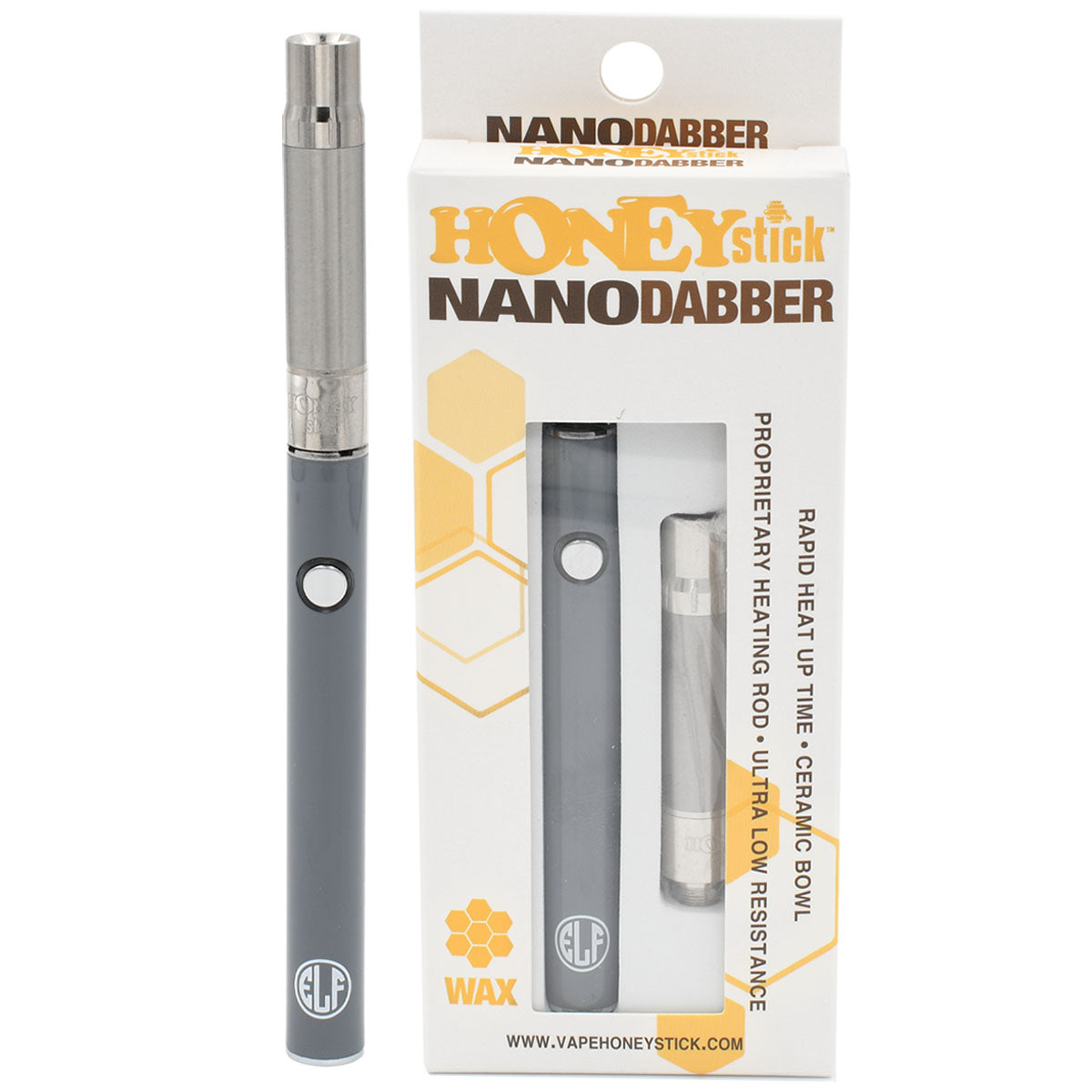 Gray Nano-Dabbber ELF Dab Pen