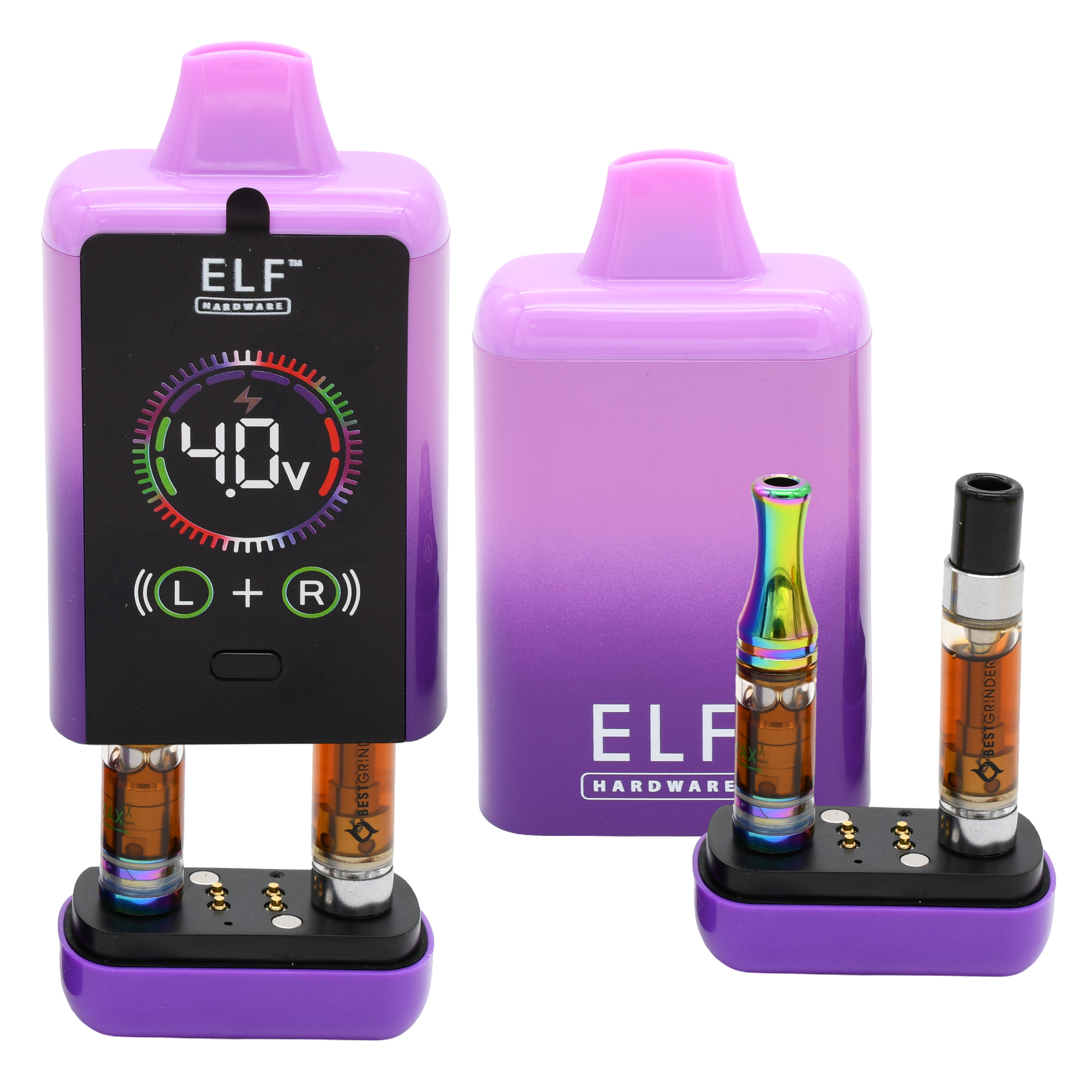 Elf Canndual Pro Dual Cart Vape Battery Concealer